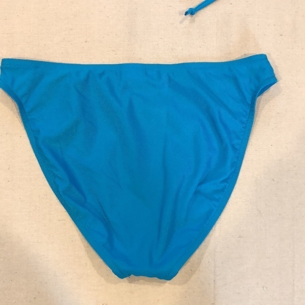 Bebe Blue‎ Rhinestone String Bikini 2 Piece - Picture 11 of 12